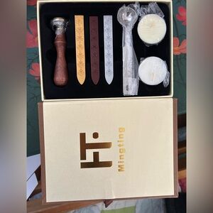 Wax stamp. Never used used